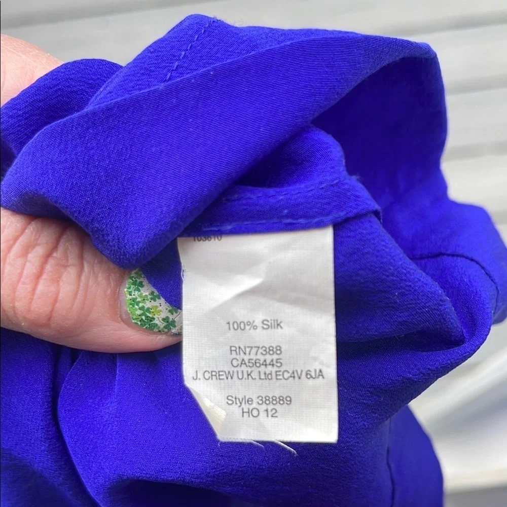J. Crew 100% Sill Top ✨